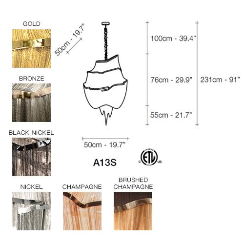 TERZANI Atlantis Suspension Hanging