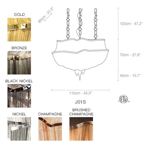 TERZANI Atlantis Suspension Hanging
