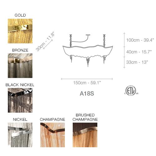 TERZANI Atlantis Suspension Hanging