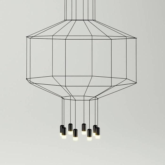 VIBIA Wireflow Octagonal Hanging