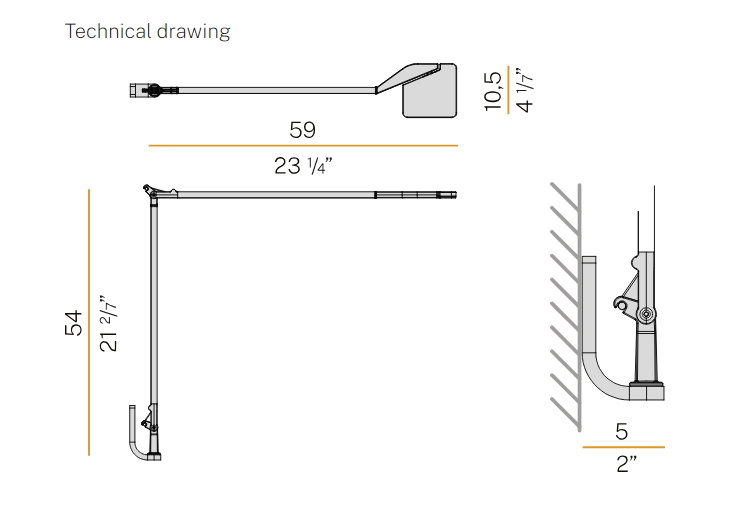 PANZERI Jackie Φ10cm Wall