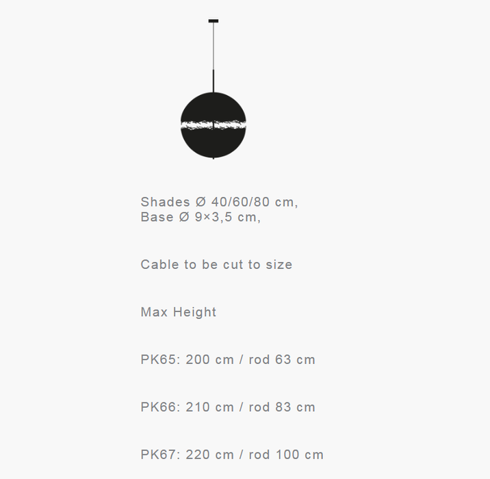 Catellani & Smith  PostKrisi 65/66/67 Hanging