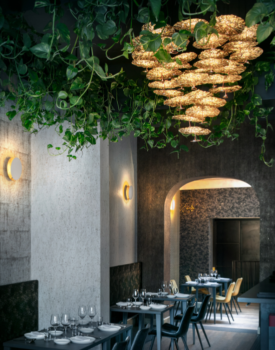 Catellani & Smith Gold Moon Chandelier Hanging