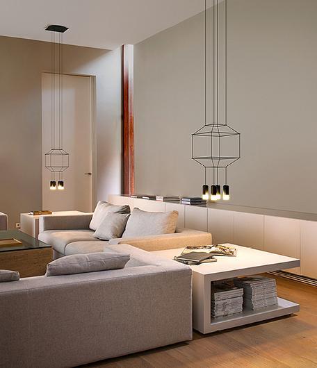 VIBIA  Wireflow  Octagonal Hanging