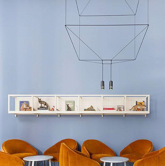 VIBIA  Wireflow  Octagonal Hanging